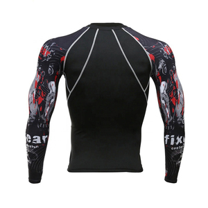 Rashguards à bas prix, design personnalisé, impression par sublimation, manches longues, prix abordable, grandes tailles, rashguard pour hommes - Product Image 6