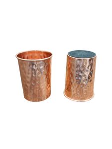 High Quality Gorgeous Look Pure Copper Tumbler Glass <b>Set</b> Cup for Water Decorated Tumbler Large Custom for Drinking Ware - Product Image 5