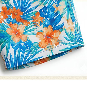 Shorts de plage amples et élégants pour femmes, légers, pour les vacances d'été décontractées, les sports nautiques, avec logo personnalisé - Product Image 3
