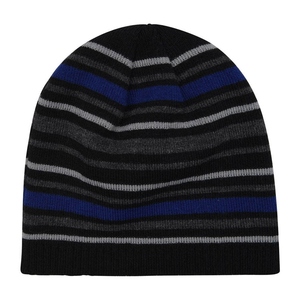 Fabricant sur mesure, nouveaux bonnets unisexes pour l'automne et l'hiver, bonnet à lettres, bonnet tricoté réversible, bonnet tricoté chaud de créateur - Product Image 1