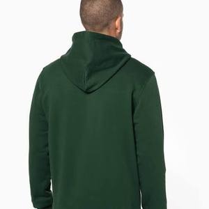 Sweat-shirts personnalisés brodés en gros pour hommes – Coton biologique molletonné style urbain hiver - Product Image 2