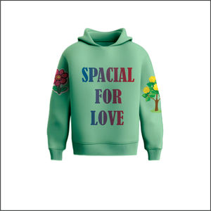 Sweat-shirts à capuche personnalisés avec logo imprimé en relief, vente en gros, plusieurs couleurs disponibles, style street punk, unisexe - Product Image 4