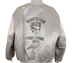 Vestes bomber de baseball personnalisées avec logo pour hommes, vestes de sport en satin pour équipes de baseball pour hommes - Product Image 2