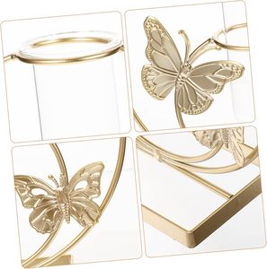 Metal Decorative <b>Vase</b> <b>Gold</b> Finish Premium Tabletop <b>Vase</b> for Living Room Kitchen and Dining Table Decor - Product Image 6