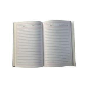 Islamico taccuino con copertina rigida a tema arabica pagine a righe con sezioni accademiche e di misurazione - Product Image 3
