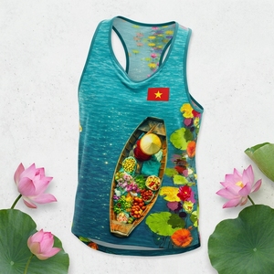 Custom Runner Tank Top OEM ODM Wholesale Quick Dry <b>Running</b> <b>Singlet</b> Manufacturer - Product Image 4