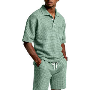 Conjunto de pantalones cortos para hombre, ligeros y cómodos, ideales para gimnasio, correr, hacer ejercicio o uso diario informal. - Product Image 3