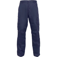 Pantalon de travail tactique bleu marine pour homme, coupe slim, décontracté, multi-poches, grande taille, pour l'extérieur, pantalon cargo OEM