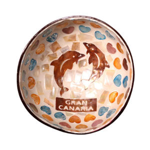 Eco-friendly Dolphin Mother of Pearl Bowl for Tourist <b>Island</b> Party, Holiday, <b>Kitchen</b>, <b>Storage</b> Food, Made in Vietnam - Product Image 1