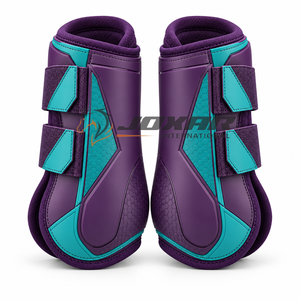Protège-jambes de cheval de qualité supérieure avec amorti doux, sangles robustes et construction pratique pour l'équitation quotidienne et les routines d'entraînement. - Product Image 3