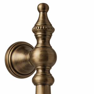 Poignée de porte moderne en laiton massif Sterling |   Poignée de porte d'entrée classique de luxe pour hôtels |   Décoratif architectural durable - Product Image 4