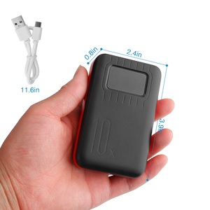 Portatile 1W MAh Power Bank Dual USB tipo C Micro USB interfacce di ricarica batteria esterna caricabatterie Display LCD torcia - Product Image 6