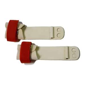 Agarraderas de Cuero para Gimnasio, Levantamiento de Pesas, Gimnasia, con 2 Orificios, Protector de Palmas - Product Image 1