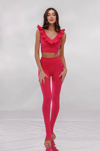 Ensembles de vêtements de sport pour femmes en 2 pièces, tenue de yoga sans couture personnalisée, vêtements de sport, vêtements de fitness pour femmes, ensemble de gym - Product Image 2