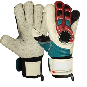 Tombola Sports Professional Football Goalkeeper Gloves Finger Protection Non-Slip Adjustable <b>Velcro</b> <b>Strap</b> Full Finger PU Unisex - Product Image 1