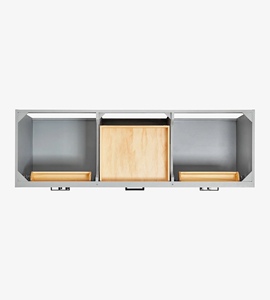 Meuble-lavabo de salle de bain personnalisé Timothy 66 pouces, double vasque, 9 options de finition, directement de l'usine au Vietnam - Product Image 6