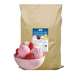 Crème non laitière aromatisée à la fraise DDYO, fournie par l'usine, sac de 25 kg pour les boutiques de desserts, les entreprises de gelato, durée de conservation de 12 mois - Product Image 3