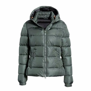 Chaqueta de Plumón con Logotipo de Marca Personalizado de Alta Calidad para Mujer, Chaqueta de Plumón Gruesa con Cierre Completo - Product Image 2