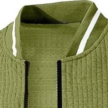 Chaqueta Ligera de Invierno para Hombre, de Alta Calidad, Estilo Letterman, con Cuello Alto, Logotipo Frontal Personalizable, Diseño 100% Algodón Transpirable - Product Image 2