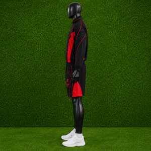 Conjunto Deportivo de Pantalones Cortos y Chaqueta de Nylon Personalizados al por Mayor para Hombre, Ropa Deportiva para Gimnasio, OEM ODM - Product Image 3