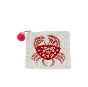 Pochette à monnaie moderne et magnifique, brodée de perles de rocaille, pour fête et mariée - Product Image 3