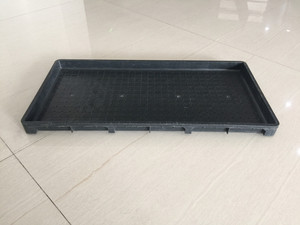Bandeja de siembra portátil de plástico resistente de 600x300mm, sistema de vivero, bandeja de arroz de PP inyectado, China - Product Image 4