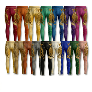UV Protection <b>Swimming</b> Multi Purpose Compression <b>Leggings</b> Solid Plain Color Sports Tights Workout Gym Fitness Polyester Pants - Product Image 1