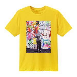 Venta al por mayor 100% algodón orgánico Jersey 180gsm Vintage de manga corta de gran tamaño de los hombres camisetas personalizables logotipo impreso de talla grande - Product Image 4