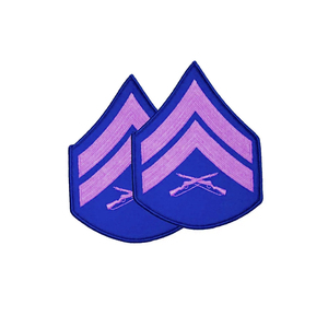 Chevrons brodés à rayures tressées en gros, insignes de grade, chevrons maçonniques, chevrons pour la tenue de cérémonie, à prix d'usine - Product Image 3