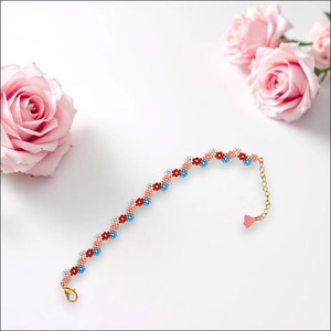 Pulsera de Cuentas con Diseño Geométrico, Pulsera de Cuentas de Dos Tonos, Pulsera de Cuentas con Acabado Sólido, Artículo de Pulsera de Cuentas a Precio de Fábrica al por Mayor - Product Image 1