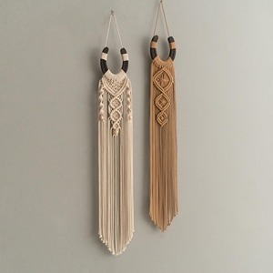 Handmade Set Of 3 Macrame <b>Wall</b> <b>Hanging</b> Perfect For <b>Wall</b> Decor Event Styling And Gift Purpose <b>Boho</b> Home Accent From India - Product Image 4