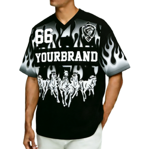 Camiseta de Rugby Unisex con Logotipo Personalizado Nesta Sports, Jersey Gráfico Corto y Cuadrado con Sublimación DTG, Camiseta Retro de Fútbol - Product Image 4