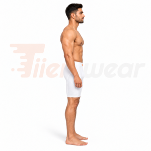 Pantalones Cortos de Compresión para Hombre, para Ciclismo, Tejido Flexible que Absorbe la Humedad, Capa Base Deportiva, Ajuste Atlético - Product Image 3