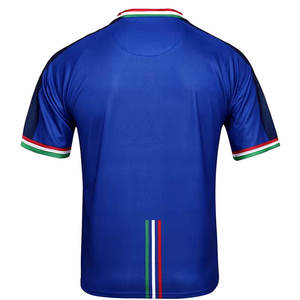 Ensemble de tenue de football pour hommes adultes, style italien, 100% polyester, séchage rapide, équipement d'entraînement athlétique, maillot et short de football - Product Image 3