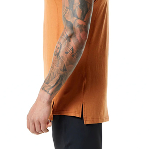 Camiseta sin Mangas de Algodón, Diseño OEM, Tendencia 2025, Camiseta para Hombre a Bajo Precio, Alta Calidad, Transpirable, Sostenible, de Secado Rápido - Product Image 4
