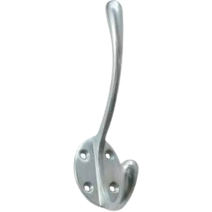 Rustic Metal Wall <b>Hook</b> 2 <b>Hooks</b> Heavy-Duty For Clothing Storage Installation With Drill Handmade Wall <b>Hooks</b> - Product Image 2