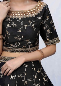 <b>Women</b> bridal <b>lehenga</b> embroidered designer wedding ethnic wear blouse dupatta set wholesale - Product Image 3
