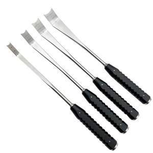 Ensemble d'instruments chirurgicaux vétérinaires orthopédiques de qualité allemande, osteotomes, ciseaux à os, couteau à os, acier inoxydable, certifié CE ISO - Product Image 1