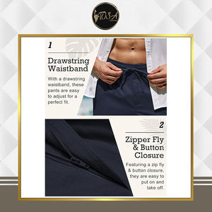 Offre incroyable : Pantalon décontracté pour homme en tissu Oxford léger, coupe droite, imperméable et respirant, qualité supérieure, réputé - Product Image 4