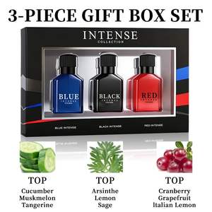 Colonia Masculina con Aroma Amaderado y Especiado de 1.0 fl.Oz, Eau de Toilette en Spray con Notas de Arándano Rojo y Limón Italiano, Perfume Premium - Product Image 3