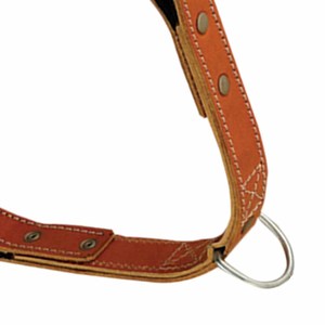 Agarraderas de Cuero para Levantamiento de Pesas de Primera Calidad, Diseño y Logotipo Personalizados al por Mayor, Cómodas y con Anillo en D de Metal - Product Image 6