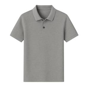 เสื้อโปโลชายแบบกำหนดเอง 200 GSM ผ้าโพลีเอสเตอร์ผสมฝ้าย ชุดยูนิฟอร์มบริษัท เสื้อโปโลสำหรับตีกอล์ฟ ปักโลโก้ ขายส่ง - Product Image 4