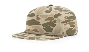 Casquette Snapback fabriquée au Vietnam avec logo personnalisé, 5 panneaux, camouflage, visière plate avec cordon, activités de plein air, pêche, camping - Product Image 4