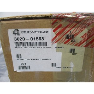 AMAT 3620-01568 PUMP VAC 24" HG 4P 110/115VAC - อุปกรณ์และอะไหล่เซมิคอนดักเตอร์ระดับโลกที่เชื่อถือได้ - Product Image 3