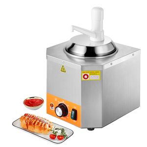 Dispenser Elettrico Commerciale per Formaggio 2.4L, Scaldafonduta in Plastica con Regolazione della Temperatura da 86-230 Fahrenheit - Product Image 6