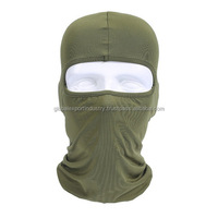 Cagoule de haute qualité pour hommes et femmes, protection UV, ski, sports, tactique, hiver, motif uni, broderie logo
