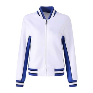 เสื้อแจ็คเก็ตวอร์มอัพคุณภาพสูง Zeta White Air Tech Fleece สำหรับผู้ชาย ทรงสปอร์ต คอตั้ง แขนยาว สไตล์ Grek Sorority Streetwear น้ำหนักเบา - Product Image 1