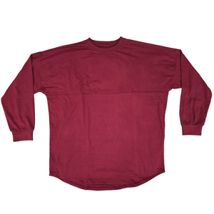 Sudadera de algodón de mezcla holgada de manga larga para mujer, estilo casual y oversized, ideal para el día a día, ¡en oferta! - Product Image 1