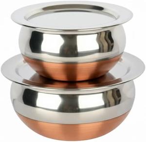 หม้อสแตนเลสขนาดใหญ่ ทนทาน ไม่ติดกระทะ ฝาแก้ว ทนความร้อน เหมาะสำหรับทำซุป - Product Image 1