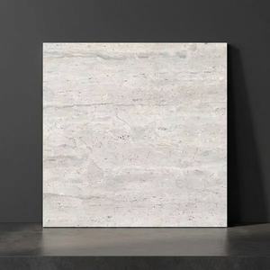 Carreaux de sol en porcelaine émaillée polie aspect marbre brillant beige Diano 600x600 60x60 2x2 24x24 Fournisseur indien Vente d'usine - Product Image 6